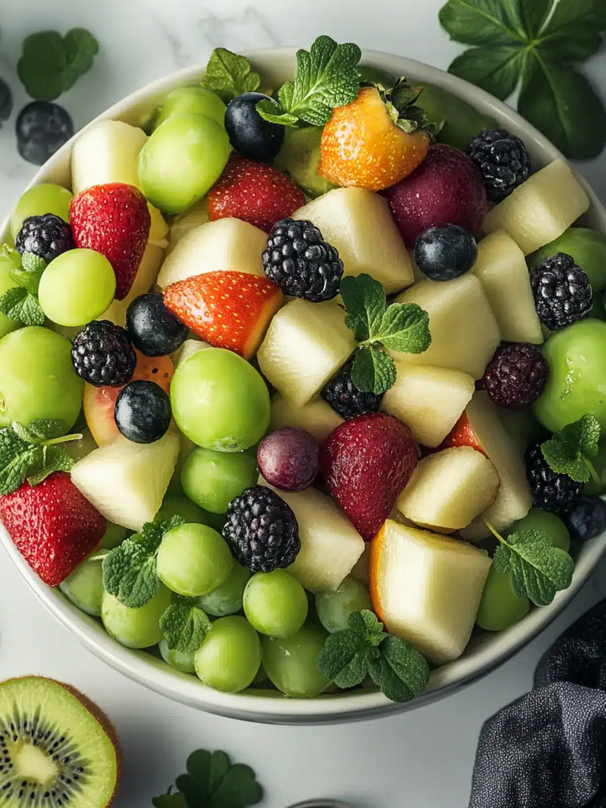 Brighten Your Day with Leprechaun Fruit Salad Delight 3 Leprechaun Fruit Salad