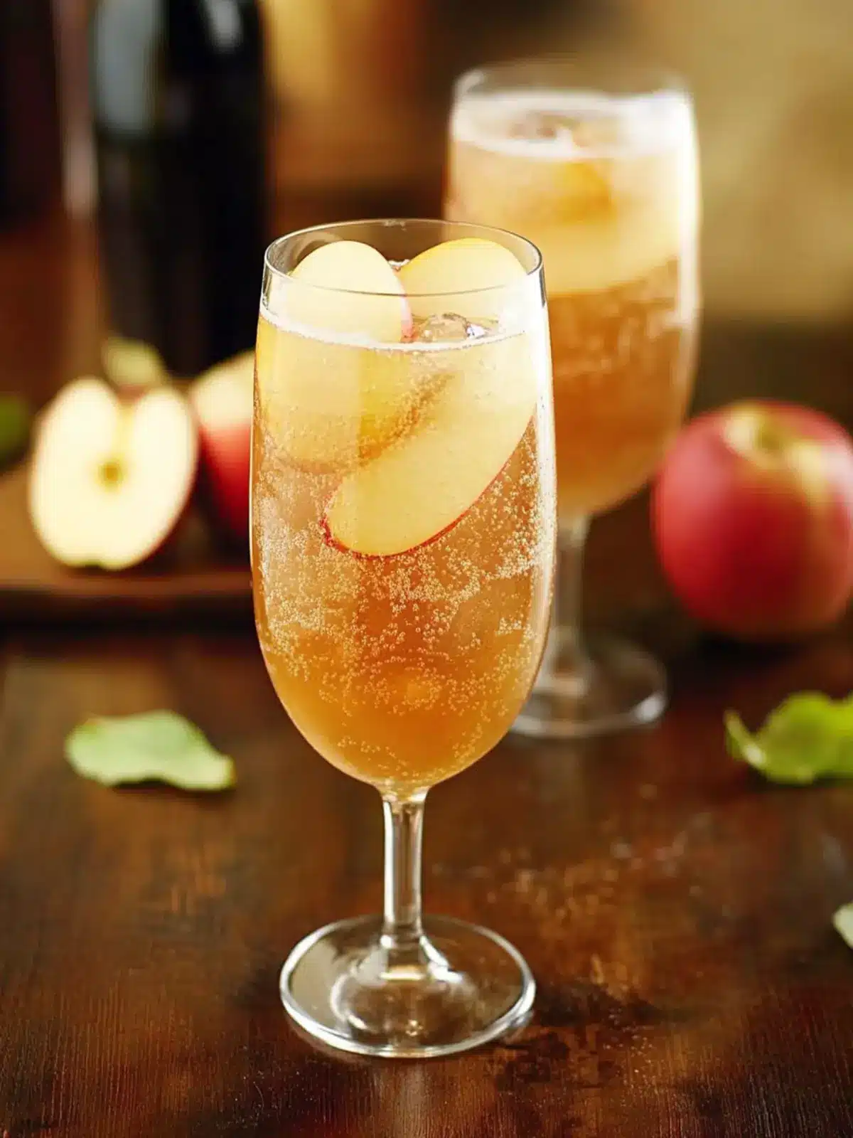 Delightful Sparkling Apple Pie Cocktail for Cozy Gatherings 4 Sparkling Apple Pie Cocktail