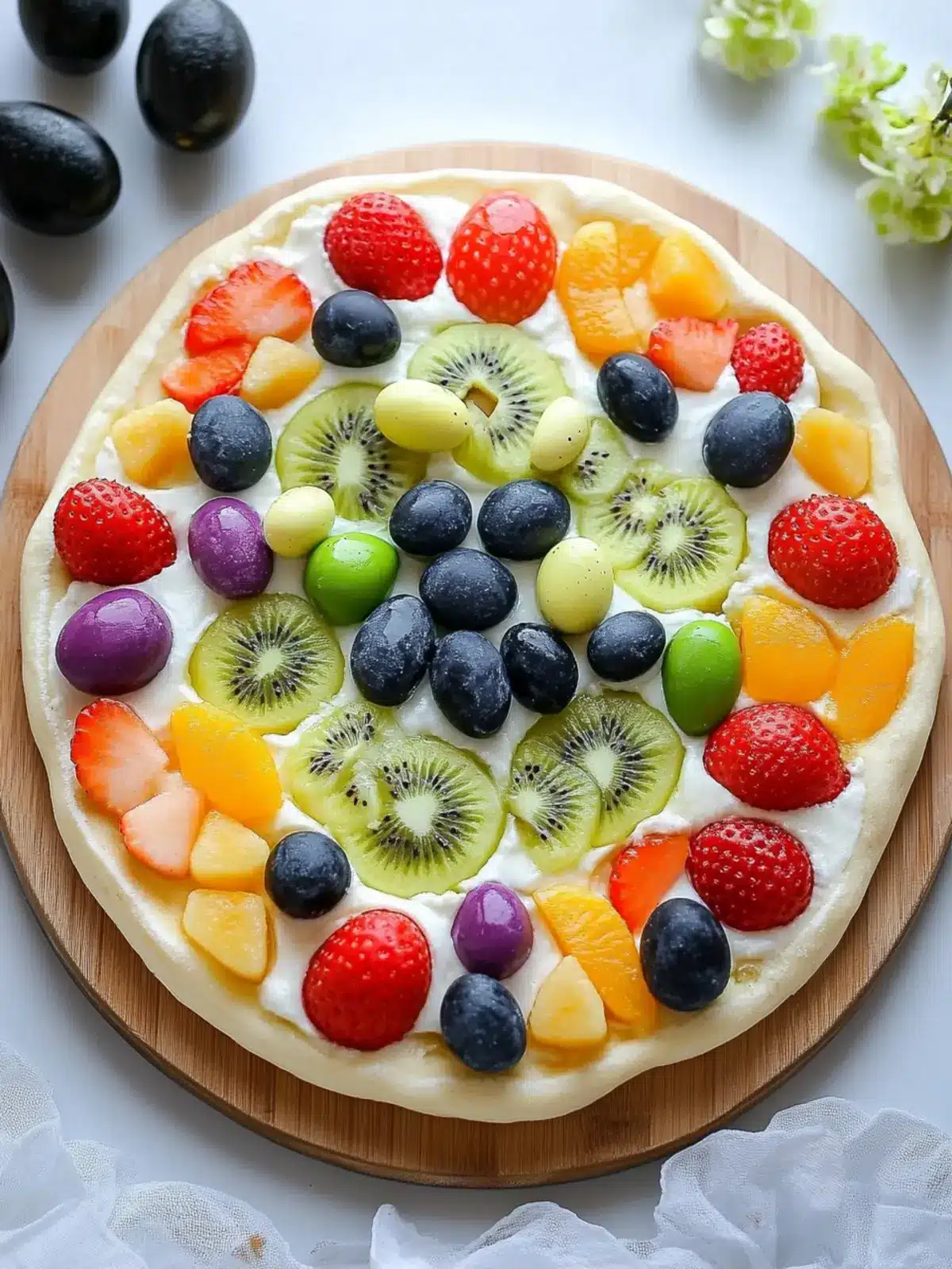 Create Delightful Easter Egg Fruit Pizza for Spring Celebrations 2 Easter Egg Fruit Pizza