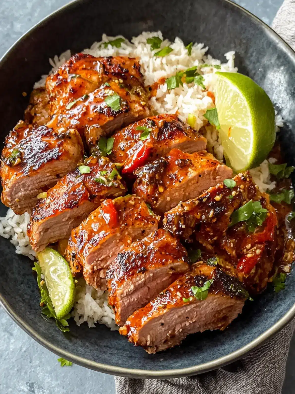 Sweet and Spicy Pork Tenderloin: A Flavorful Dinner Delight 2 Sweet and Spicy Pork Tenderloin