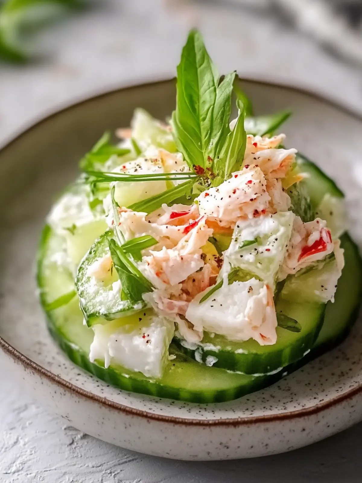Cucumber Salad with Crab Meat: Your Perfect Summer Refreshment 3 Cucumber Salad with Crab Meat