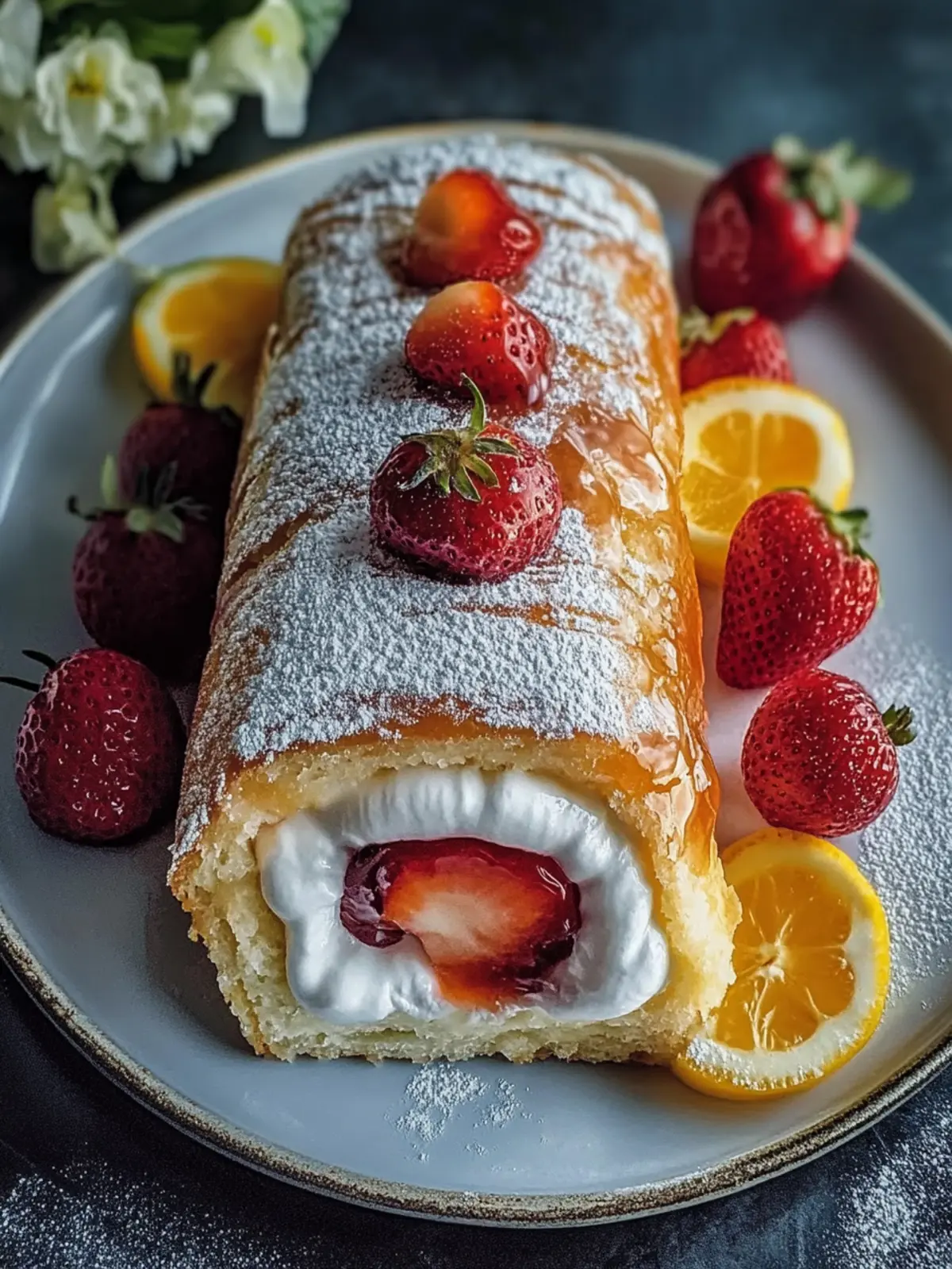 Homemade Brazo Gitano: A Tropical Twist on Tradition 4 Homemade Brazo Gitano