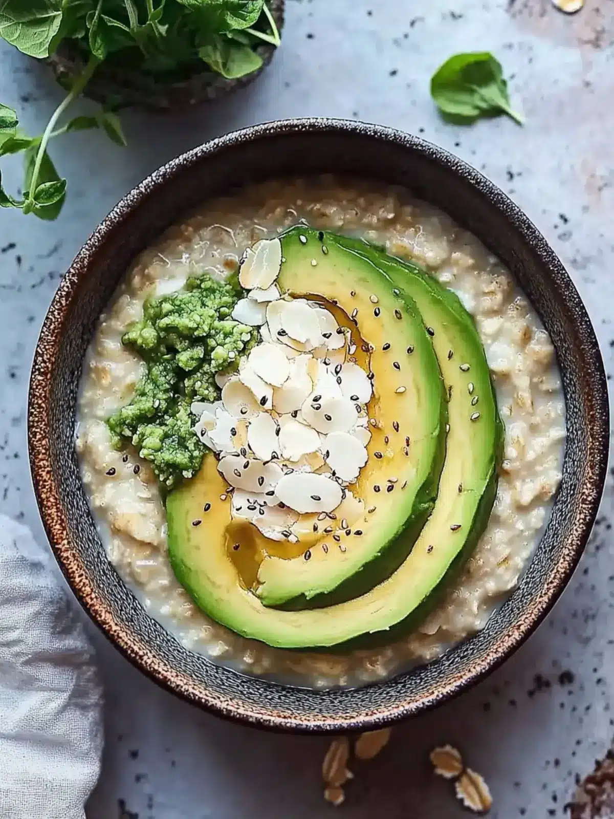 Savory Avocado Oatmeal: Your New Quick Breakfast Secret 5 Avocado Oatmeal