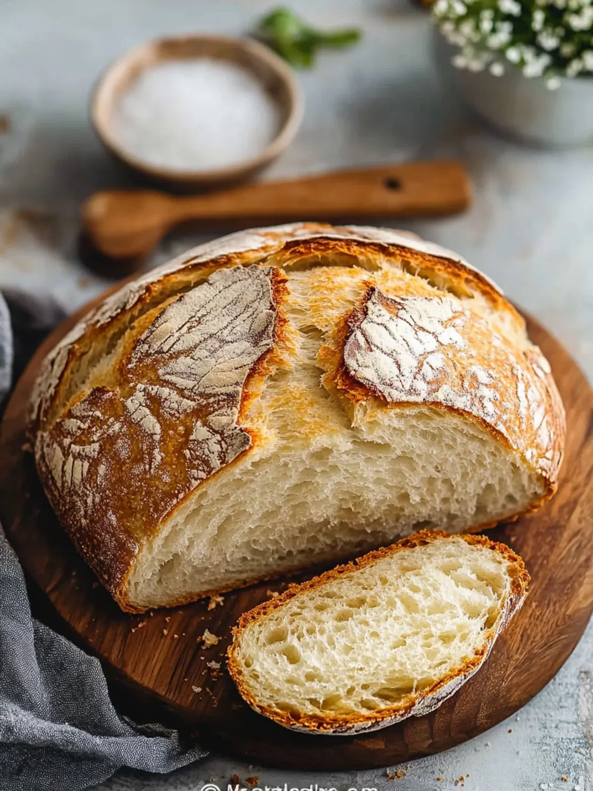 No Knead Salt Bread: Effortless Japanese Rolls for Everyone 3 No Knead Salt Bread