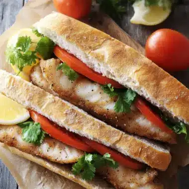 Savory Turkish Fish Sandwich: A Taste of Istanbul at Home 9 Turkish Fish Sandwich