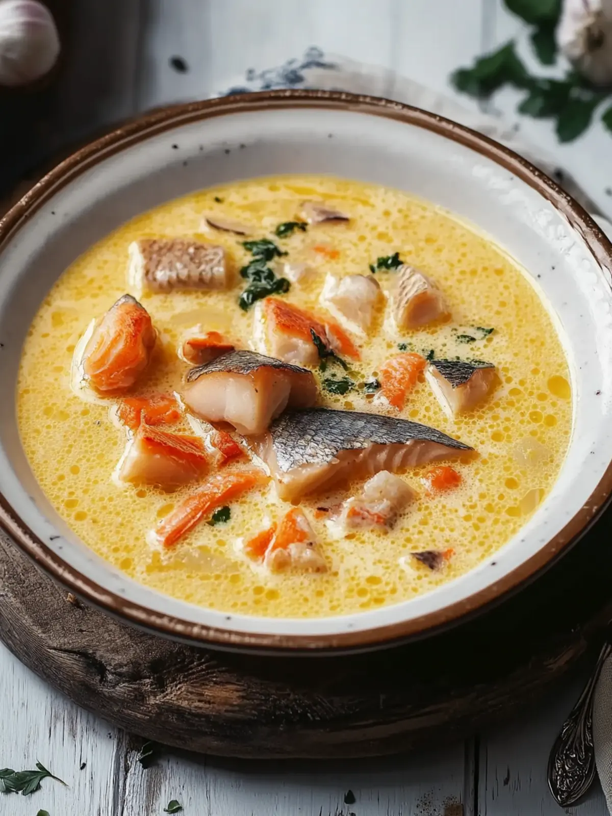 Creamy Fish Soup: A Heartwarming Finnish Comfort Dish 4 Fish Soup