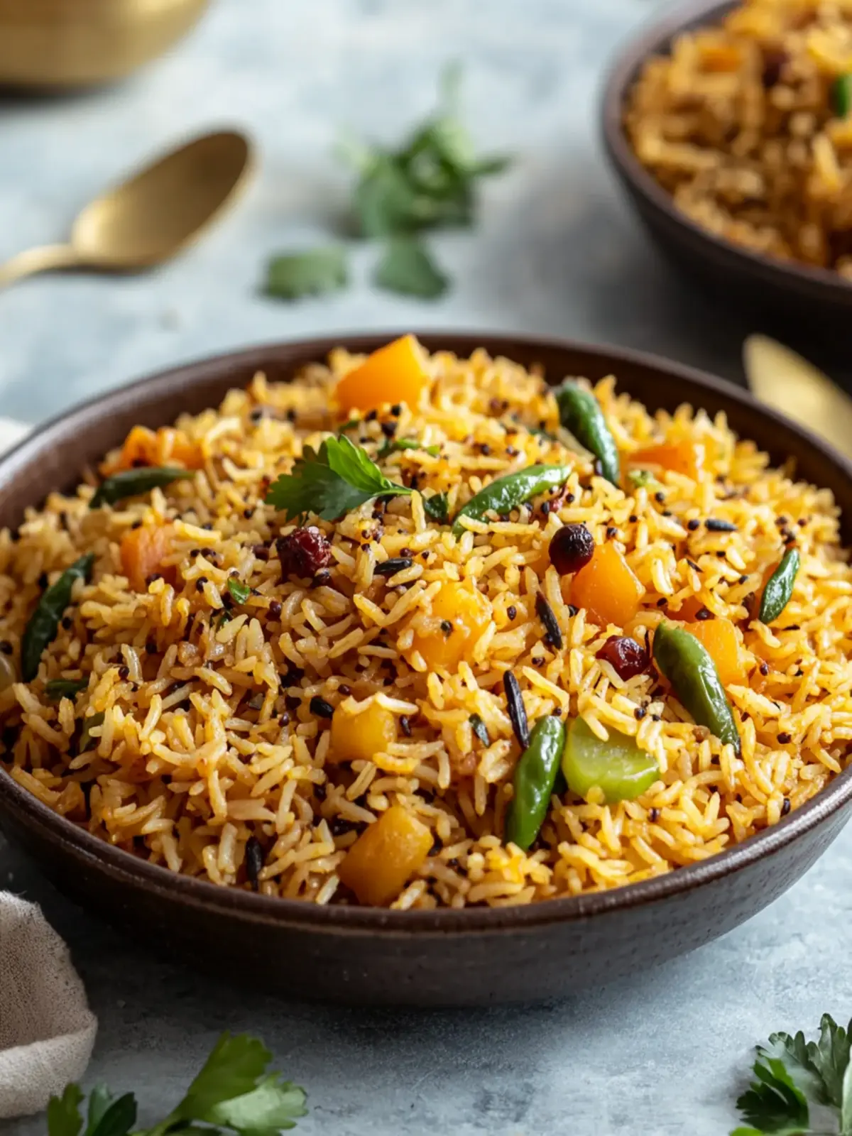 Savory Arabic Rice Pilaf with Spices and Nuts Delight 3 Arabic Rice Pilaf