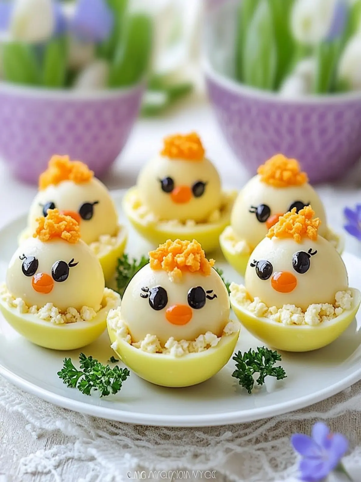 Delicious Egg Salad Easter Chicks That Wow Your Guests 2 Egg Salad Easter Chicks