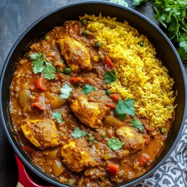 Savor Chicken Dupiaza with Pilau Rice for Cozy Nights In 9 Chicken Dupiaza with Pilau Rice