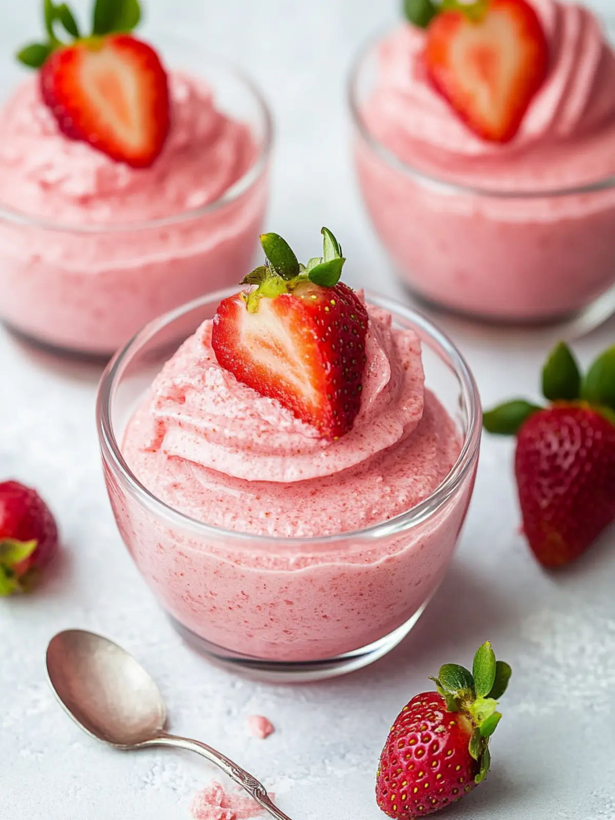 Delicious Strawberry Aquafaba Mousse for Guilt-Free Indulgence 4 Strawberry Aquafaba Mousse