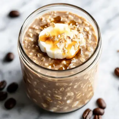 Vanilla Cold Brew Coffee Overnight Oats for Energized Mornings 10 Vanilla Cold Brew Coffee Overnight Oats