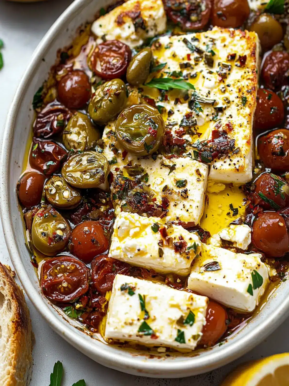 Irresistible Baked Feta Appetizer in Just 25 Minutes! 4 Baked Feta Appetizer