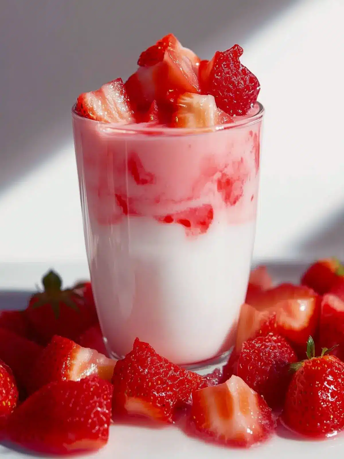 Cafe Style Korean Strawberry Milk You Can Make at Home 3 Cafe Style Korean Strawberry Milk