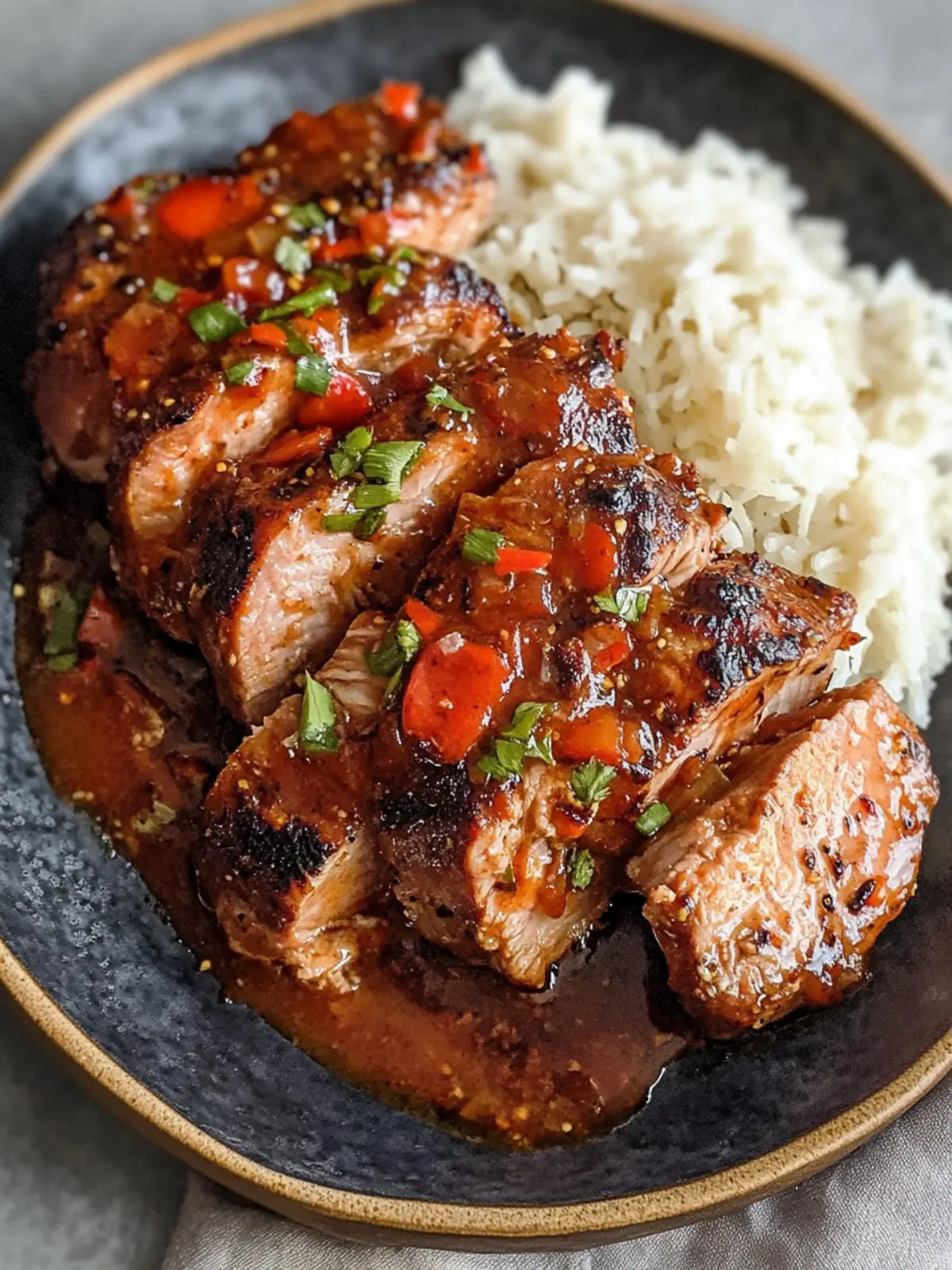 Sweet and Spicy Pork Tenderloin: A Flavorful Dinner Delight 3 Sweet and Spicy Pork Tenderloin