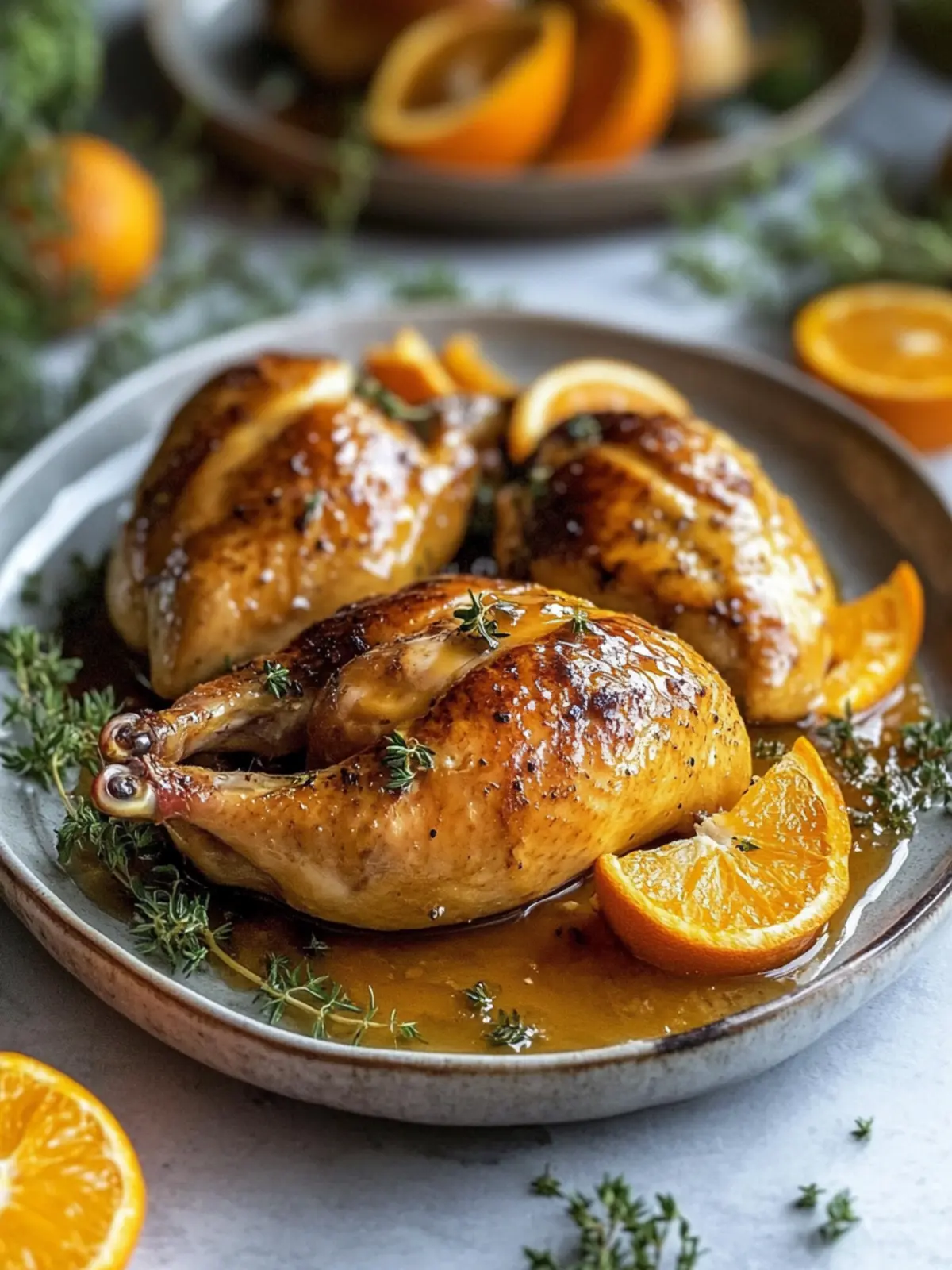 Savory Orange-Glazed Quail for a Flavorful Feast at Home 4 Orange-Glazed Quail