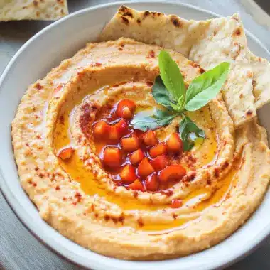 Savory Roasted Red Pepper Hummus for Your Homemade Feast 10 Roasted Red Pepper Hummus