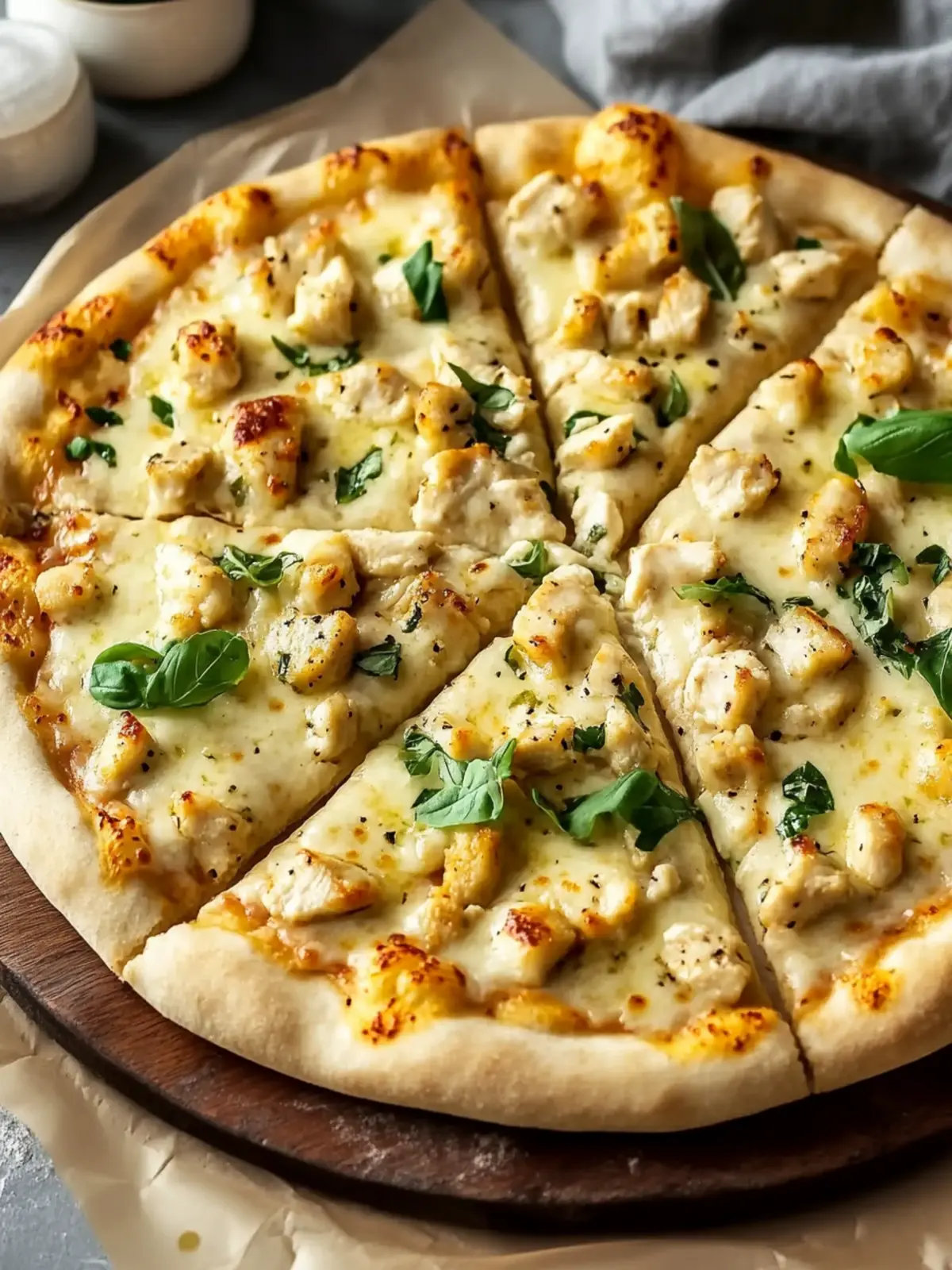 Creamy Chicken Alfredo Pizza Recipe for Pizza Lovers 5 Chicken Alfredo Pizza