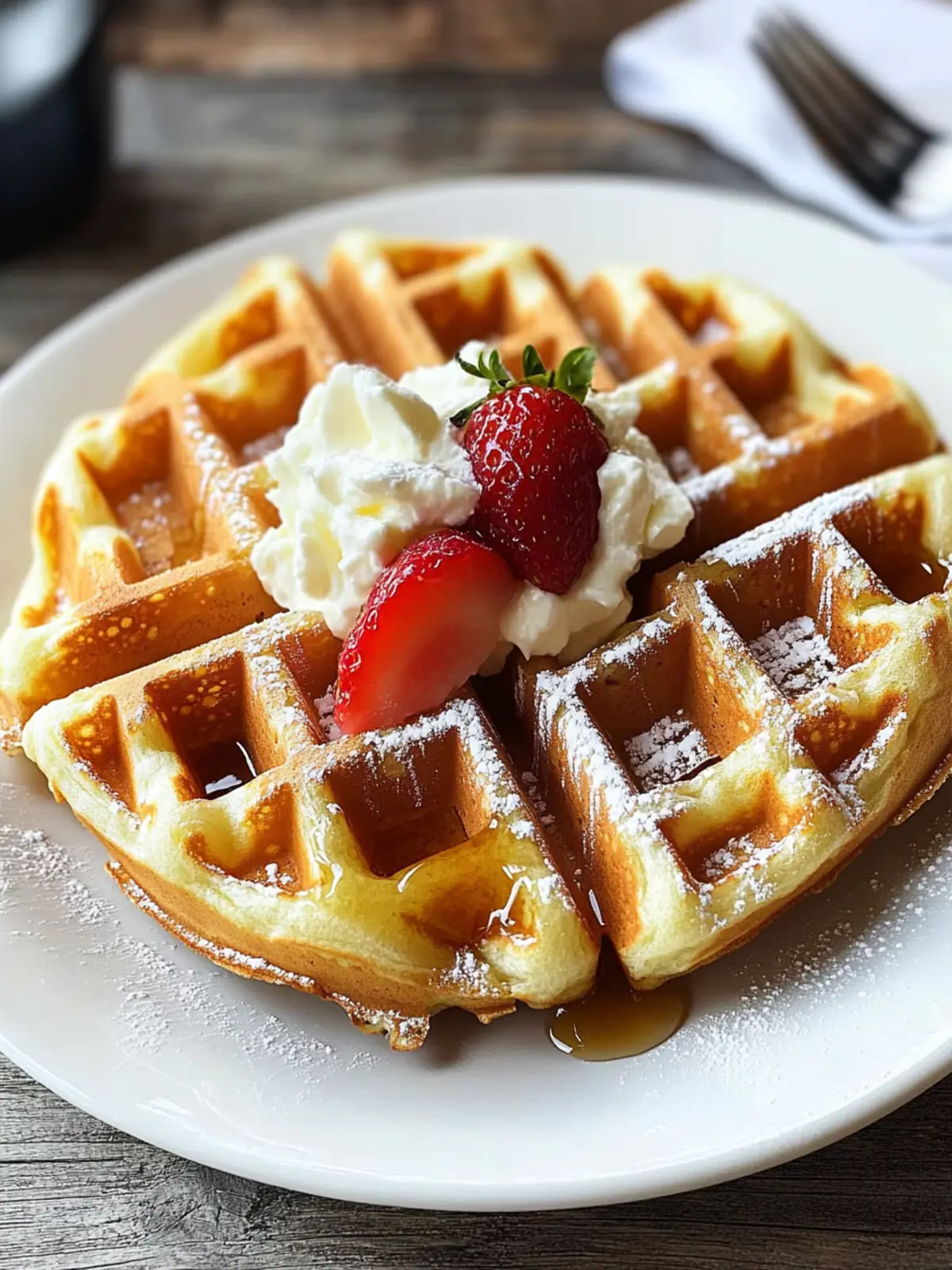 Melt-in-Your-Mouth Dutch Cream Waffles in Just 20 Minutes 3 Dutch Cream Waffles