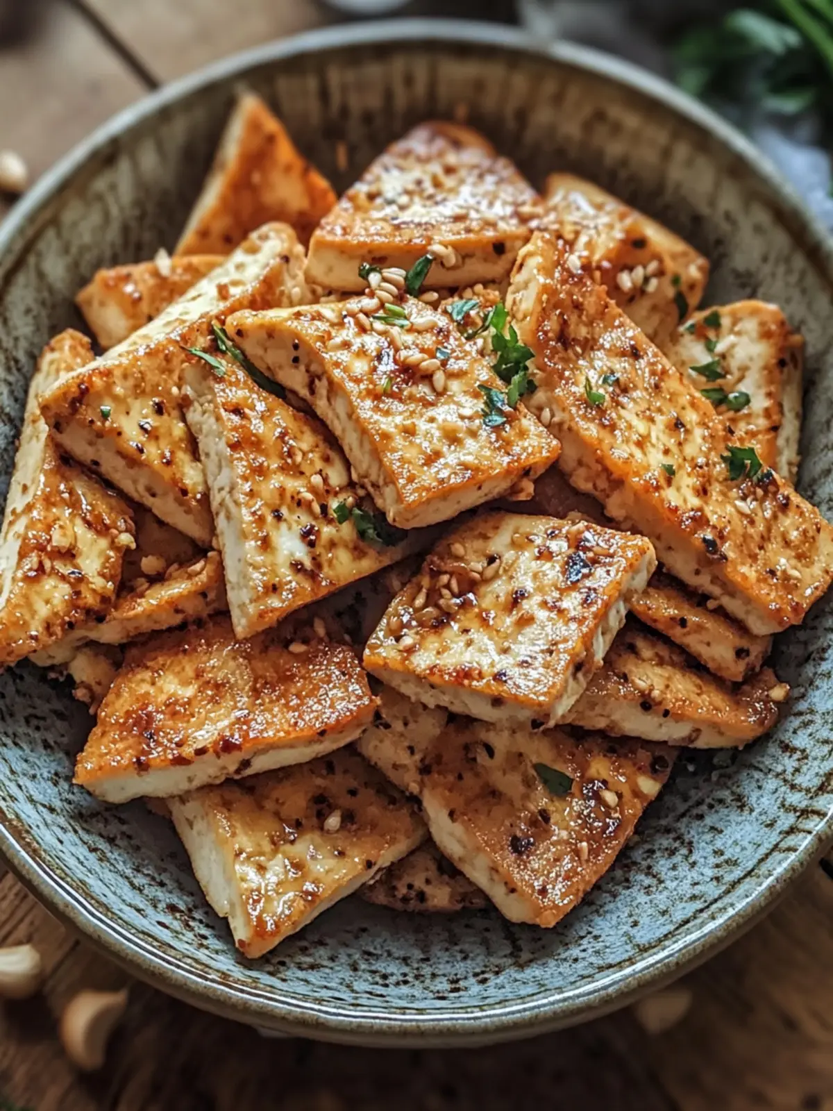Crispy Sautéed Tofu Skin: A Flavorful Vegan Snack Delight 3 Crispy Sautéed Tofu Skin