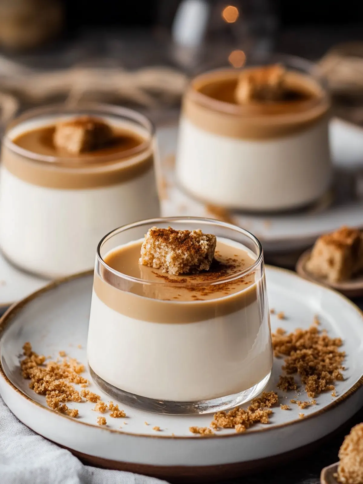 Irresistible Biscoff Panna Cotta with Creamy Caramel Bliss 5 Biscoff Panna Cotta