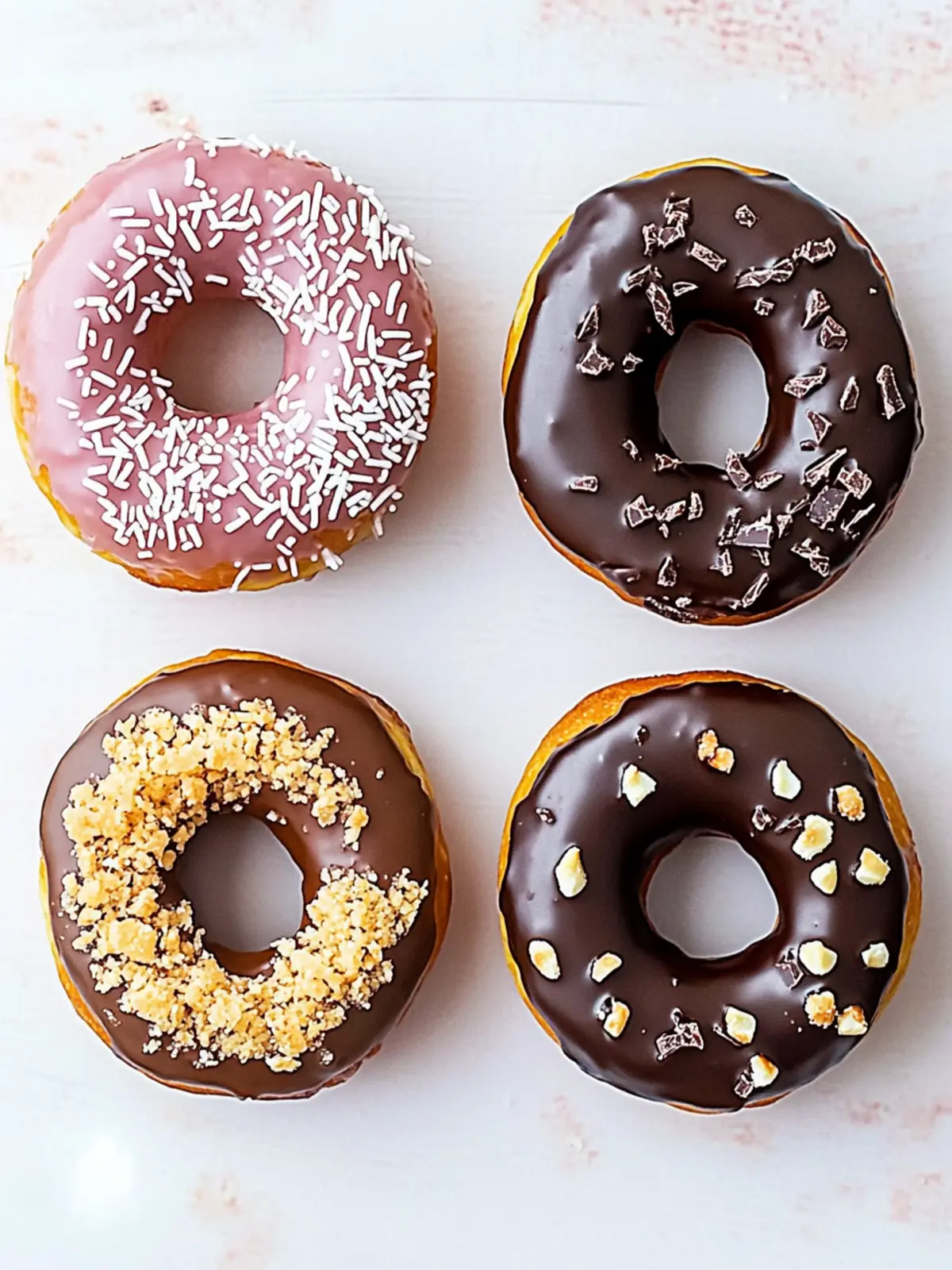 Delicious Keto Donuts with Vanilla or Chocolate Glaze Made Easy 2 Keto Donuts with Vanilla or Chocolate Glaze