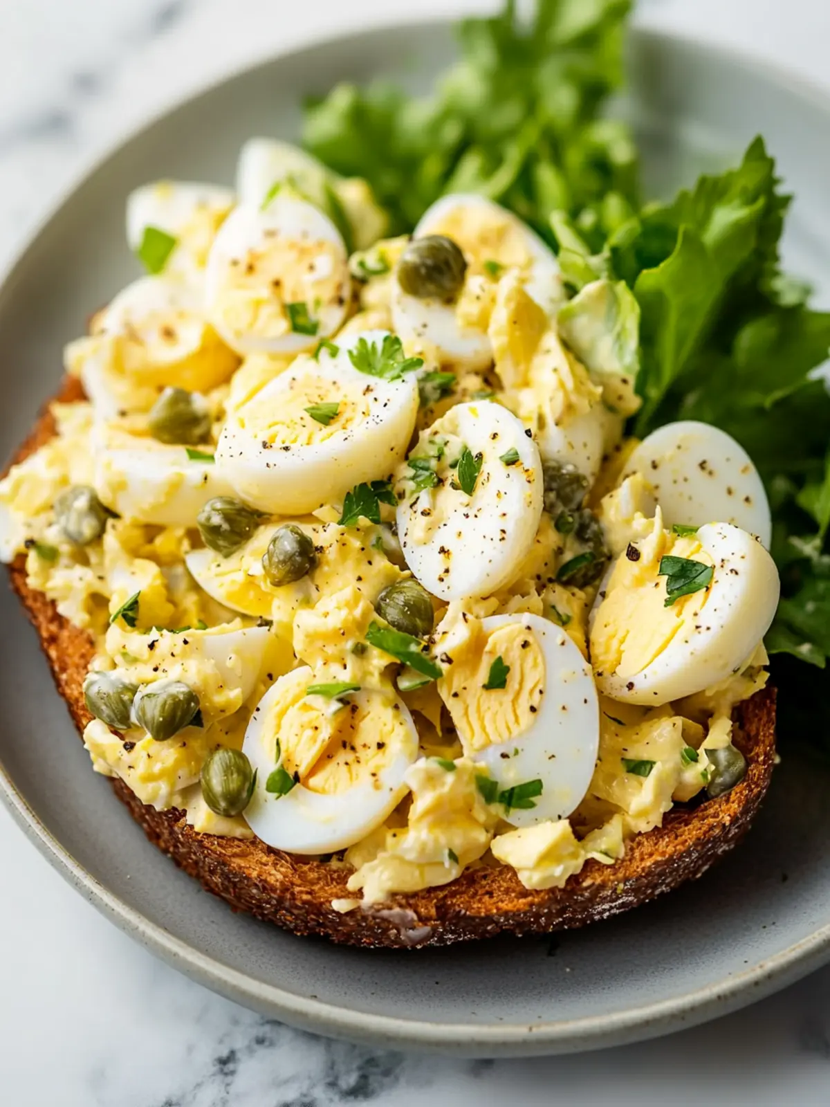 Delicious Lemon Caper Egg Salad Ready in Just 10 Minutes 4 Lemon Caper Egg Salad