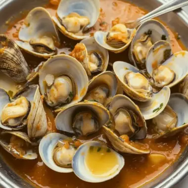 Delicious Clams in Marinera Sauce: A Mediterranean Delight 9 Clams in Marinera Sauce