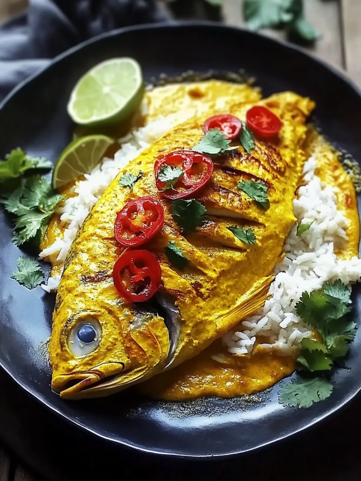 Golden Turmeric Indonesian Fish: Wholesome 30-Minute Delight 2 Golden Turmeric Indonesian Fish