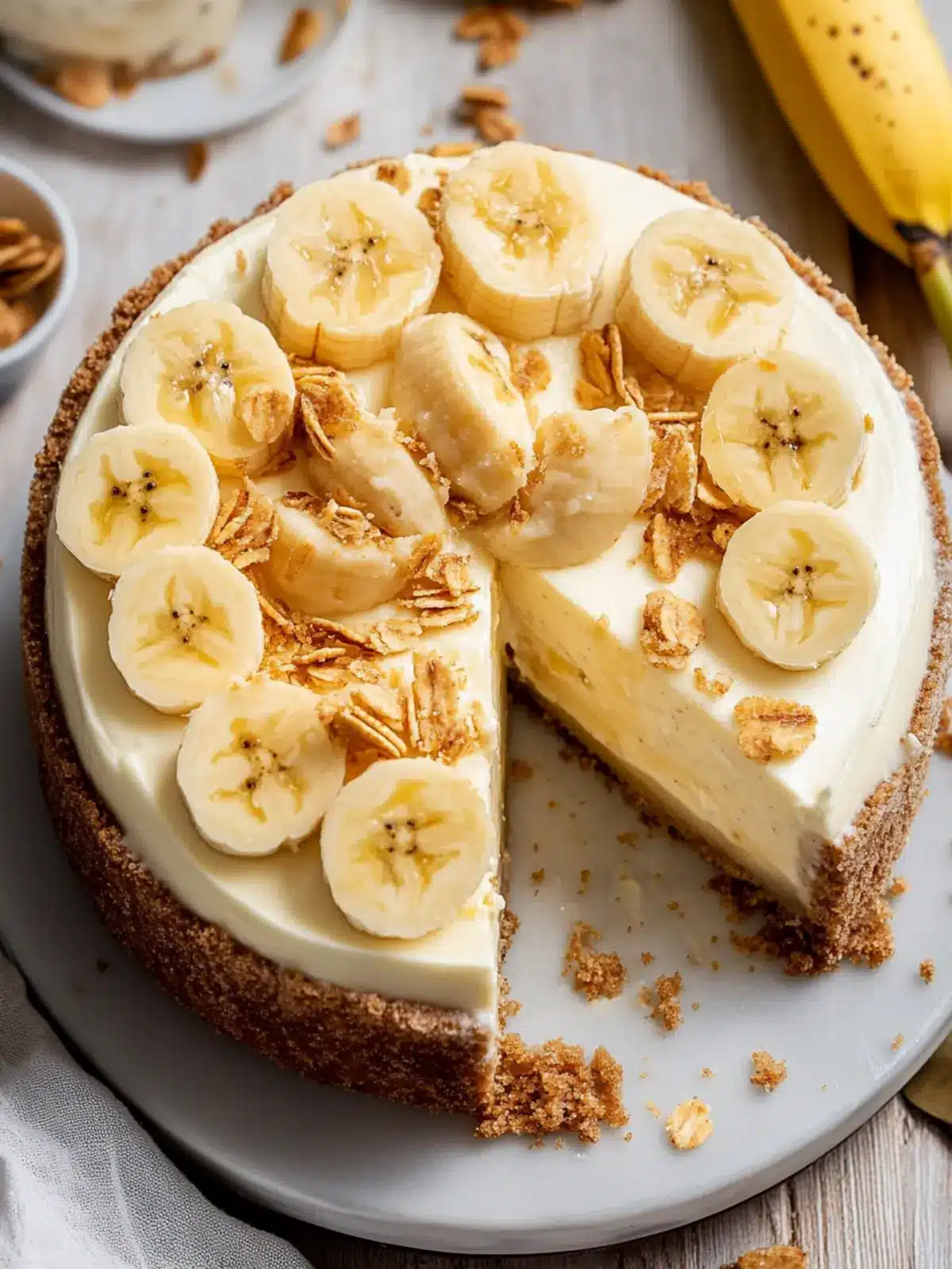 Indulge in Decadence: Banana Pudding Cheesecake Delight 5 Banana Pudding Cheesecake