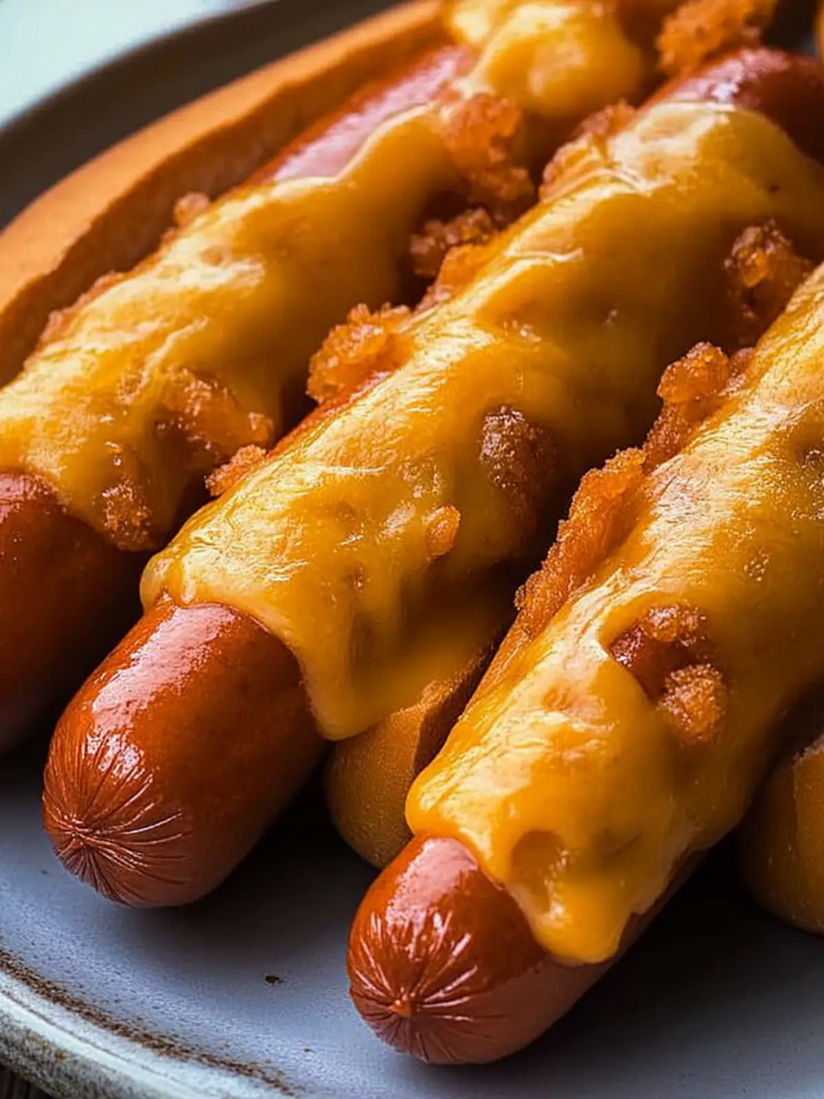 Melt-In-Your-Mouth Fried Cheese Hot Dogs in 20 Minutes 5 Fried Cheese Hot Dogs