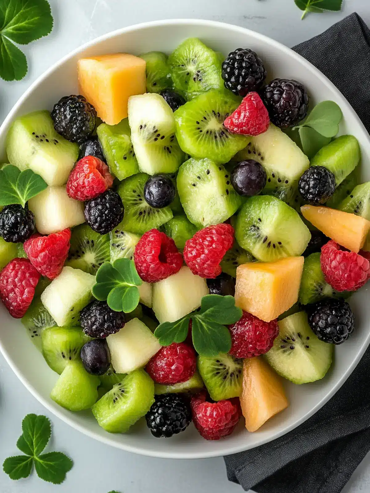 Brighten Your Day with Leprechaun Fruit Salad Delight 5 Leprechaun Fruit Salad