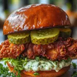 Irresistible Pickle Brined Fried Chicken Sandwich Recipe 4 Pickle Brined Fried Chicken Sandwich