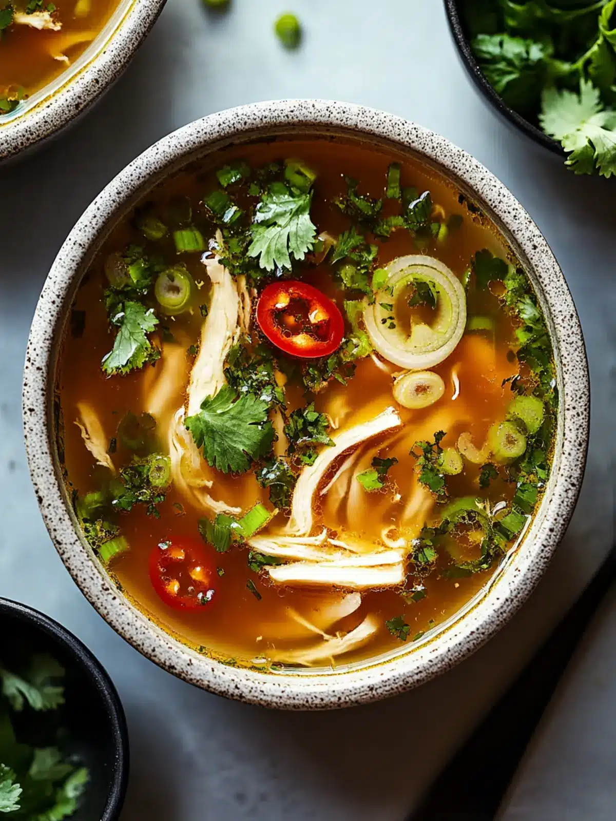 Bold Spicy Garlic Chicken Broth for Cozy Homemade Comfort 4 Spicy Garlic Chicken Broth