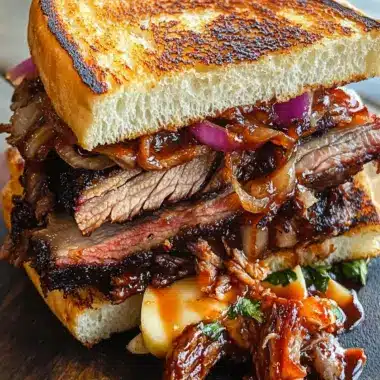 Savory BBQ Brisket Melts for Game Day Bliss 9 BBQ Brisket Melts
