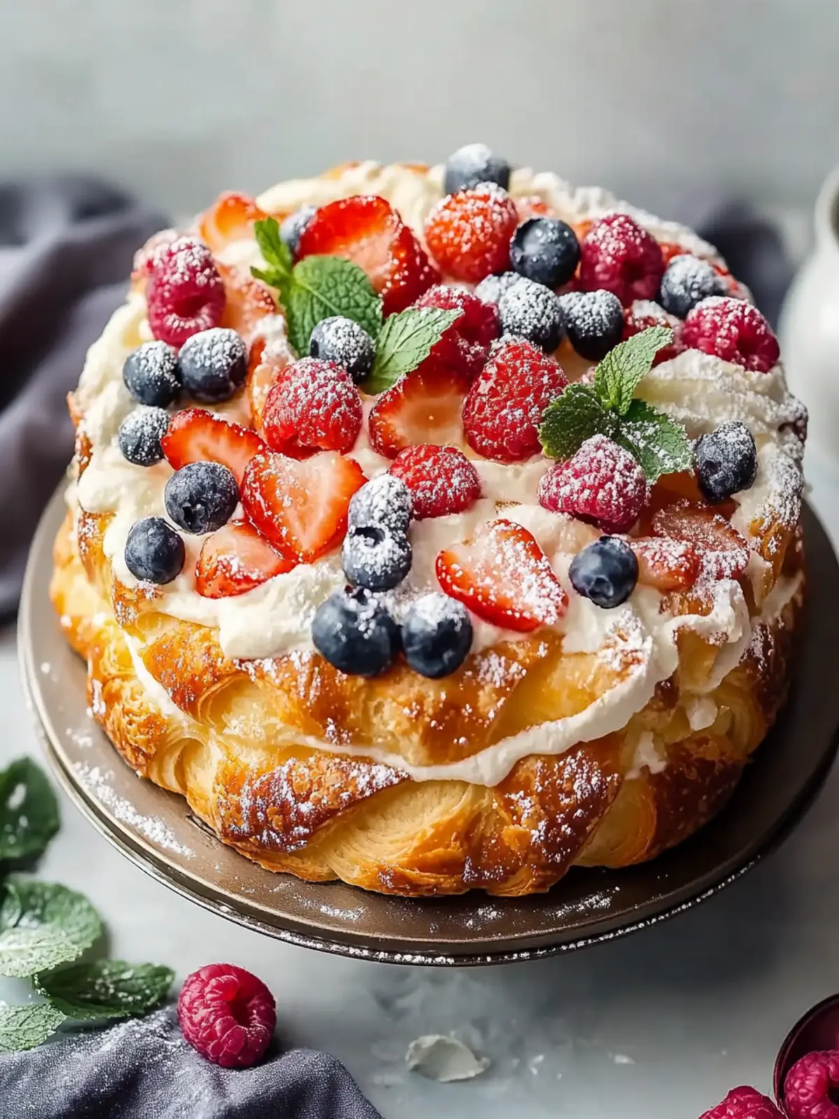 Delicious Croissant Cake: Easy Brunch Delight to Impress 5 Croissant Cake