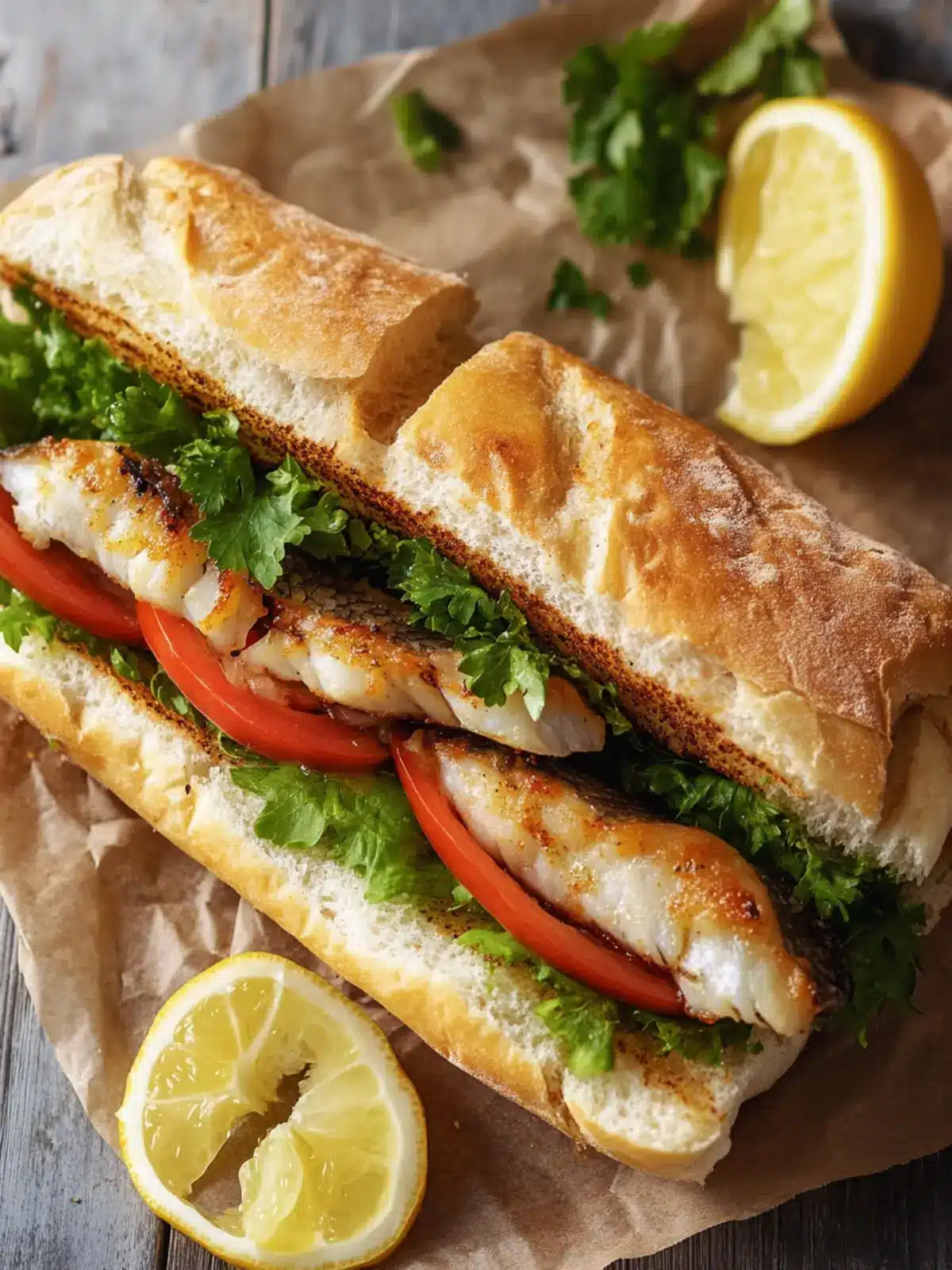 Savory Turkish Fish Sandwich: A Taste of Istanbul at Home 3 Turkish Fish Sandwich