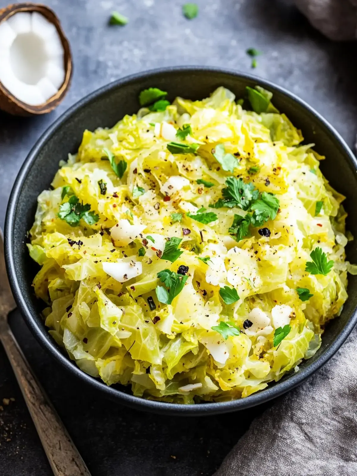 Zesty Instant Pot Cabbage With Coconut & Spices Delight 5 Instant Pot Cabbage With Coconut & Spices