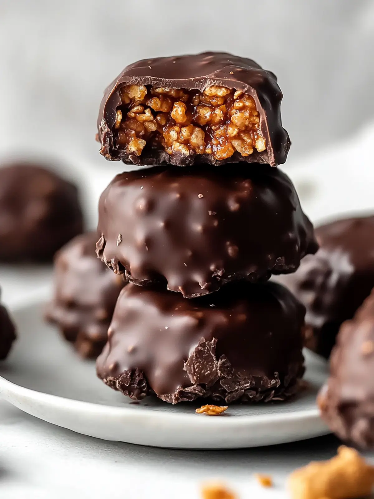 Delicious Chocolate Peanut Butter Cornflake Bites You’ll Love 2 Chocolate Peanut Butter Cornflake Bites