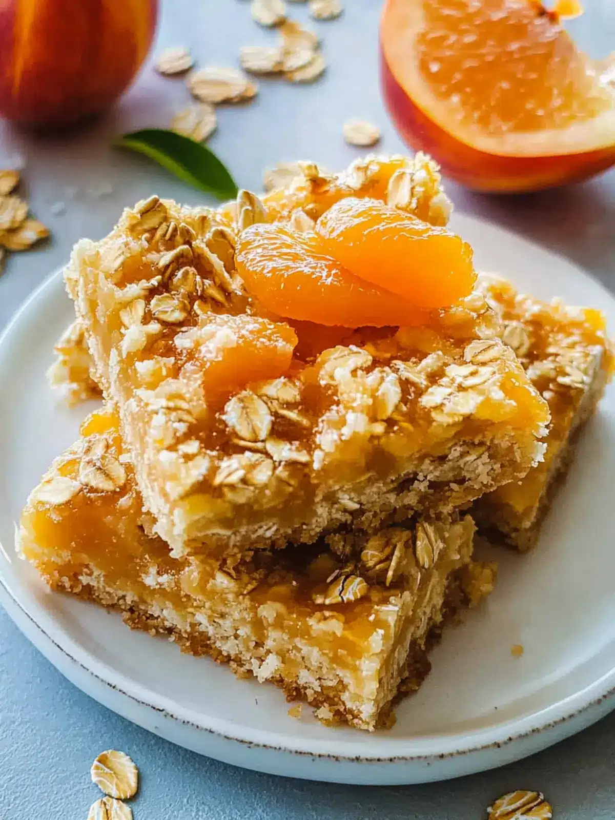 Apricot Oatmeal Crumble Bars Perfect for Your Snack Attack 5 Apricot Oatmeal Crumble Bars