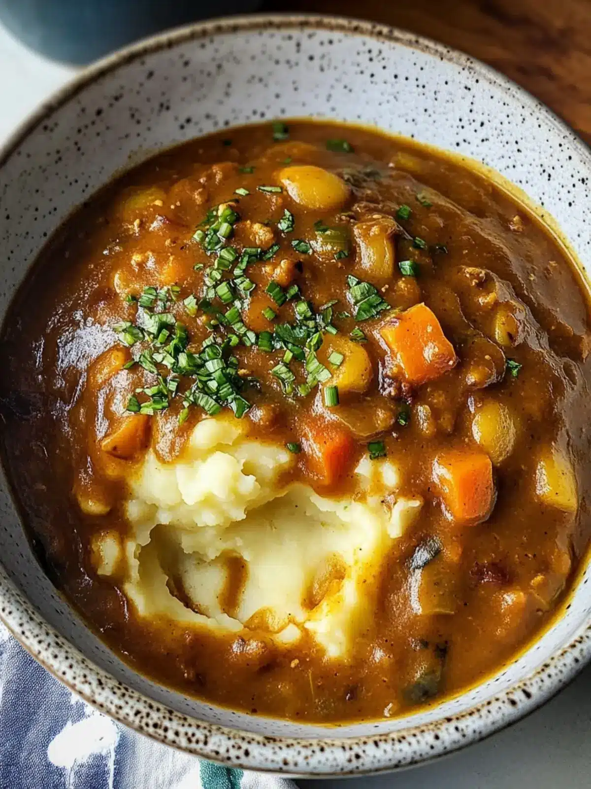 Delightful Japanese Curry Over Mashed Potatoes in 30 Minutes 5 Japanese Curry Over Mashed Potatoes