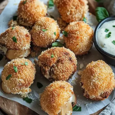 Crispy Baked Breaded Mushrooms for the Ultimate Snack Fix 10 Baked Breaded Mushrooms
