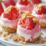Irresistible Strawberry Cheesecake Crunch Bites in 30 Minutes 11 Strawberry Cheesecake Crunch Bites