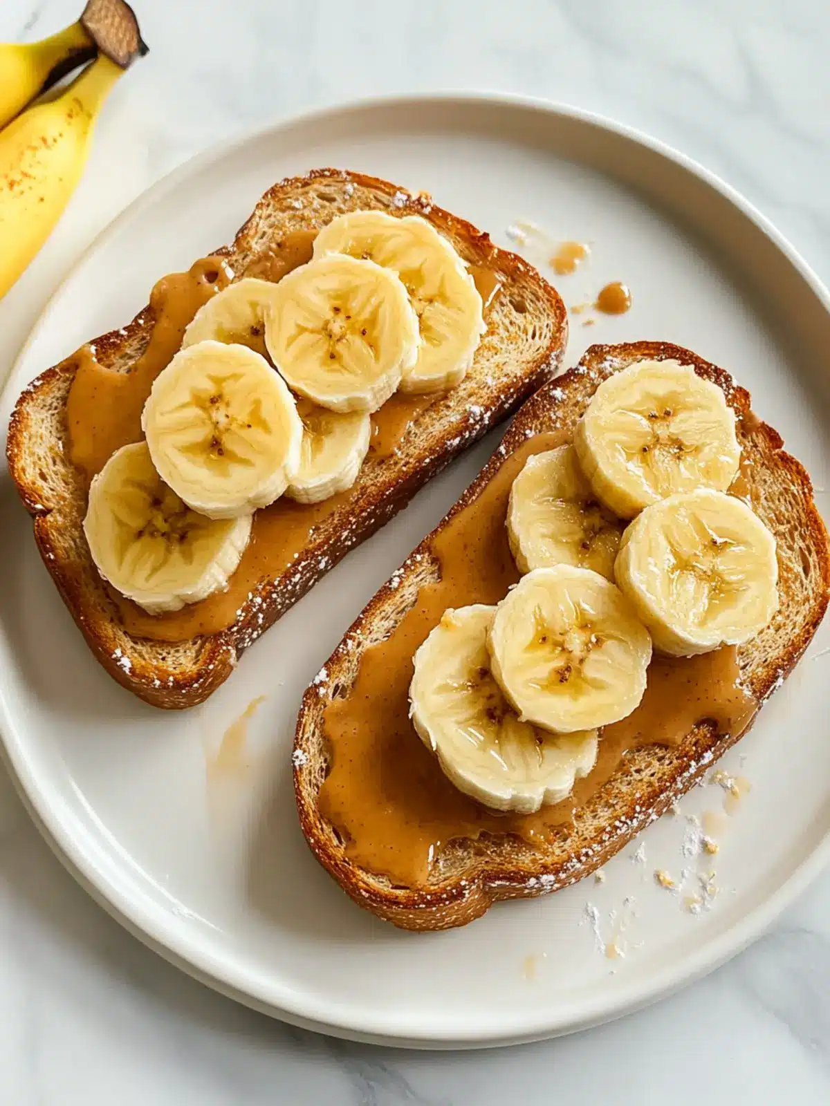Delicious Peanut Butter Banana Toast for Quick Mornings 3 Peanut Butter Banana Toast