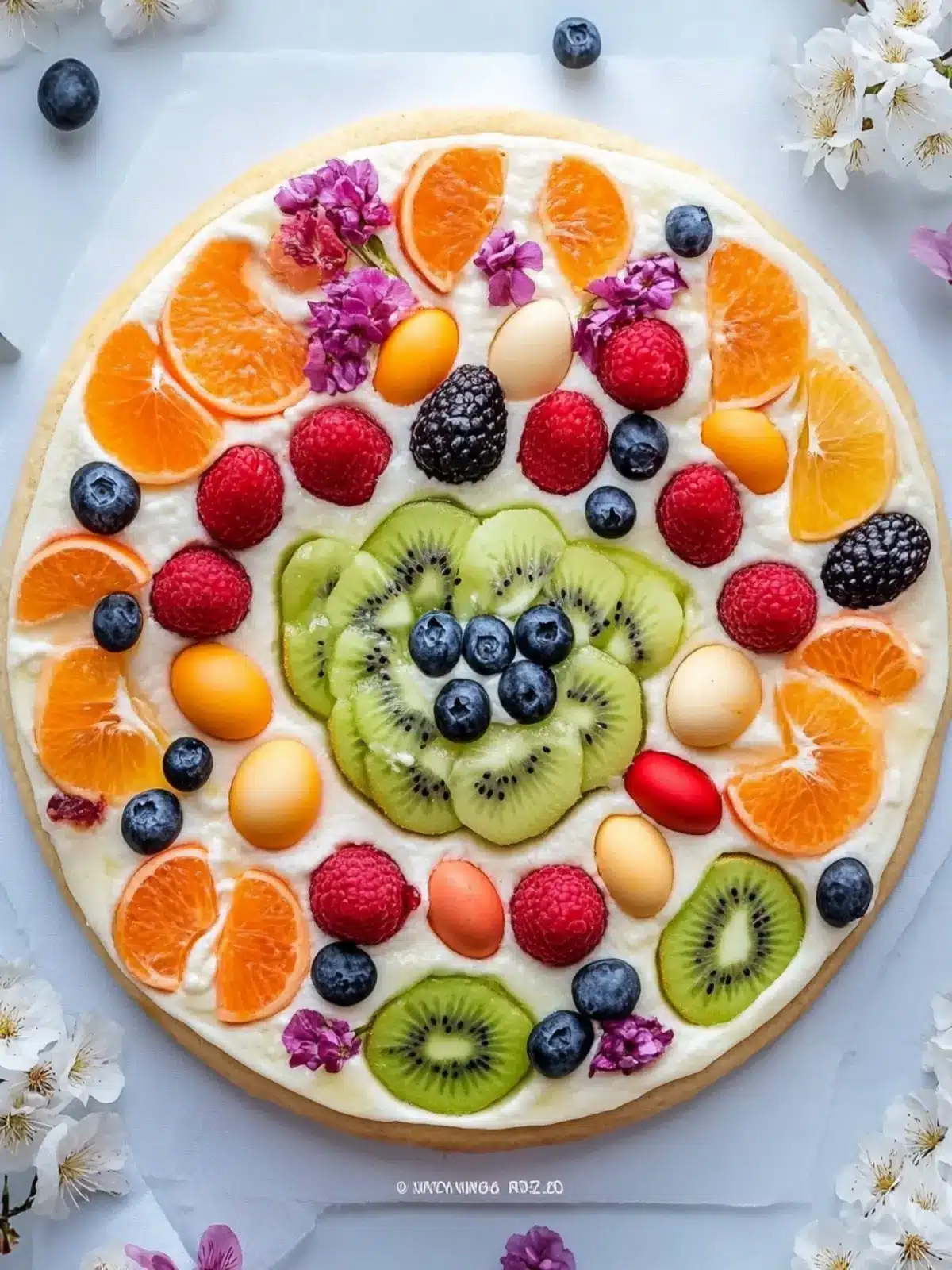 Create Delightful Easter Egg Fruit Pizza for Spring Celebrations 3 Easter Egg Fruit Pizza