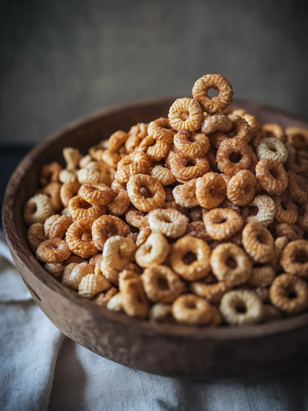 Cinnamon Buttered Cheerios Snack Mix: A Sweet Crunchy Treat 2 Cinnamon Buttered Cheerios Snack Mix