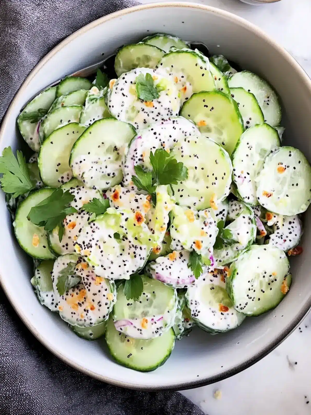 Cucumber Everything Bagel Salad: A Simple, Crunchy Delight 3 Cucumber Everything Bagel Salad