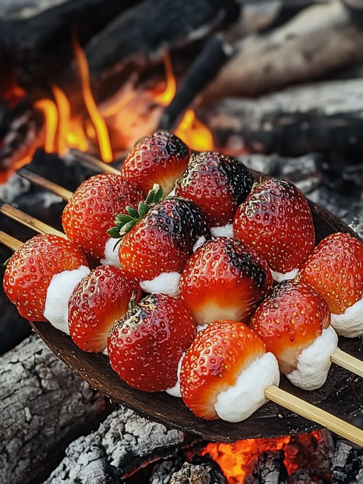 Campfire Strawberries: Sweet Treats for Cozy Nights Outdoors 3 Campfire Strawberries