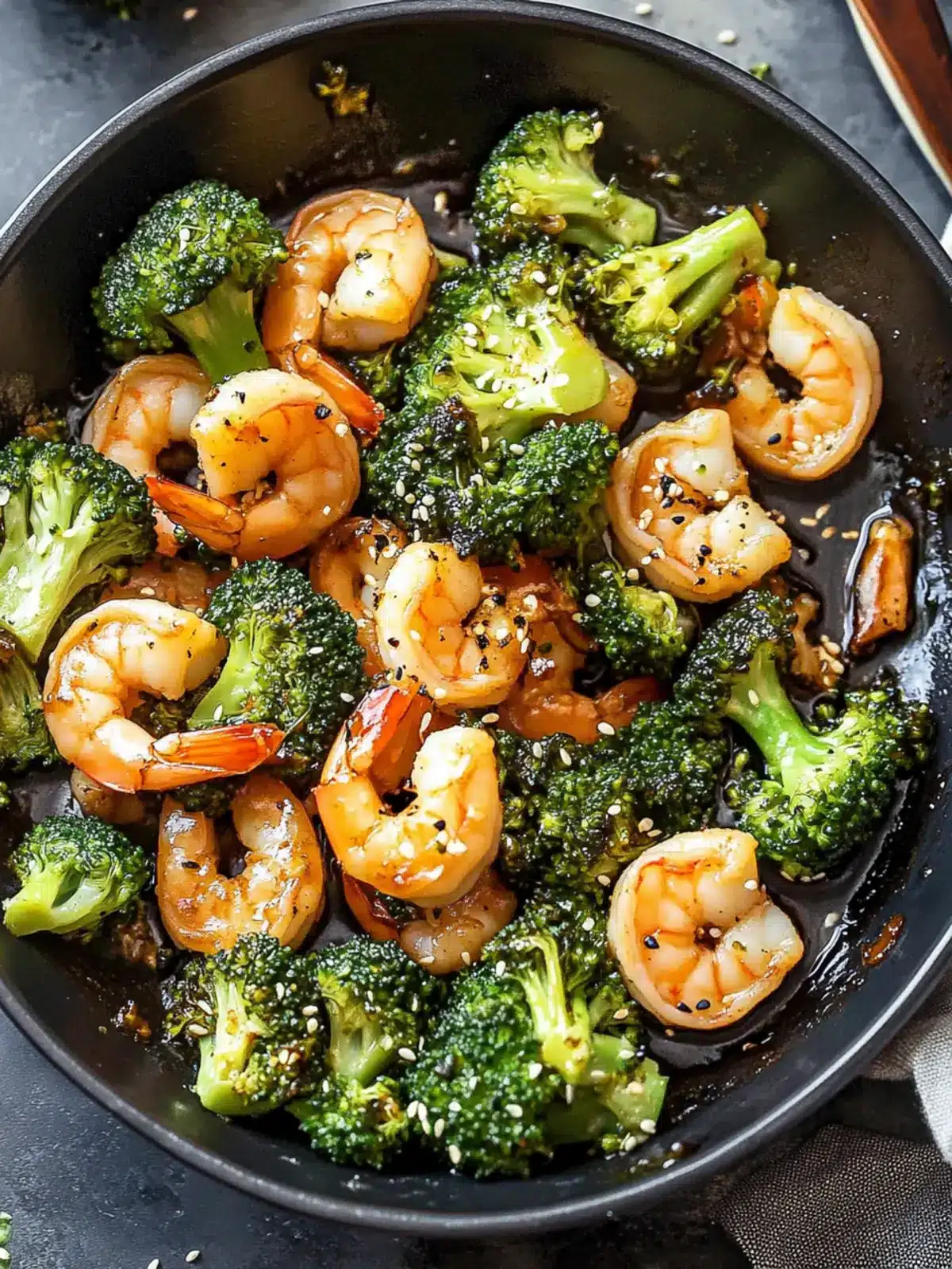Quick & Easy Shrimp & Broccoli Stir Fry for Dinner Bliss 3 Shrimp & Broccoli Stir Fry