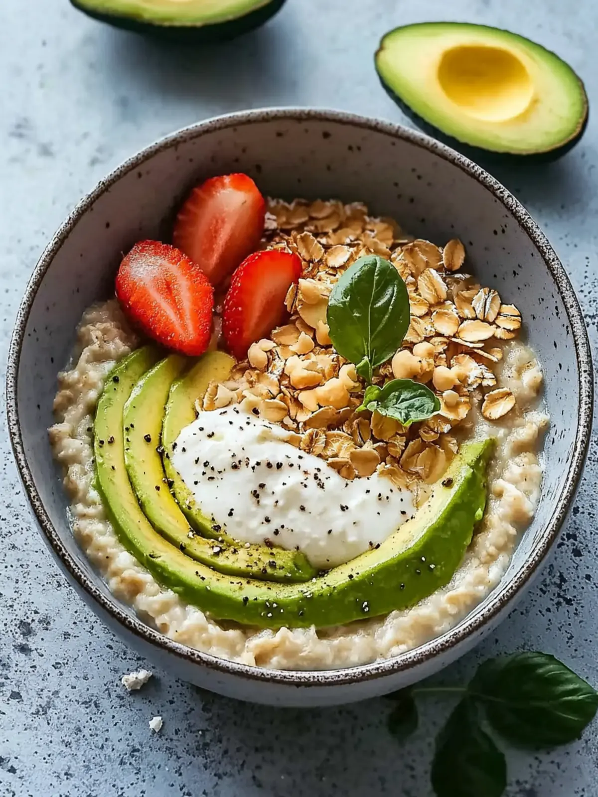 Savory Avocado Oatmeal: Your New Quick Breakfast Secret 3 Avocado Oatmeal