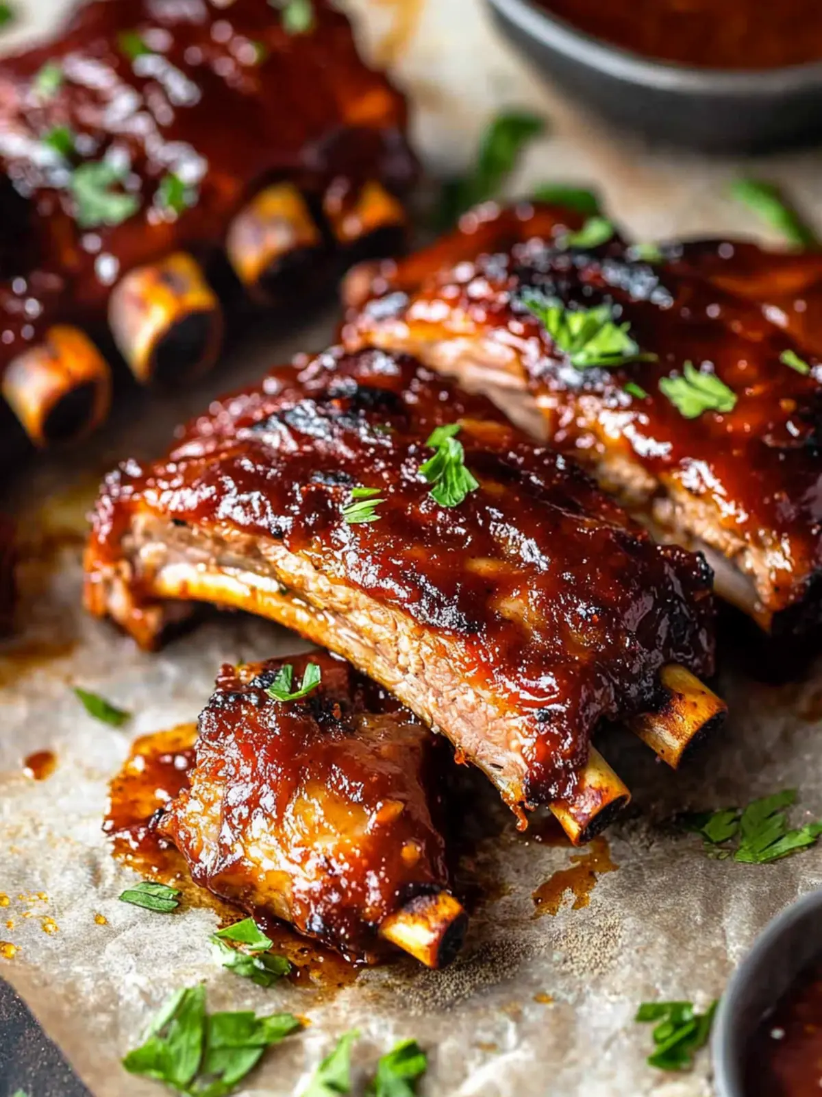 Sticky BBQ Vegan Ribs That Everyone Will Love 4 Sticky BBQ Vegan Ribs